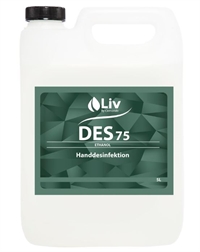 Liv håndsprit Gel 75% - 5 liter